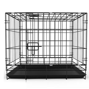 Dog Pet Cage Folding Encryption Bold