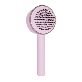 3D Air Cushion Massager Brush With Retractable Bristles Self Cleaning Hair Brush Massage One-key Self-cleaning Hair Brush Anti-Static Airbag Massage Comb For Women Curly Hair Brush